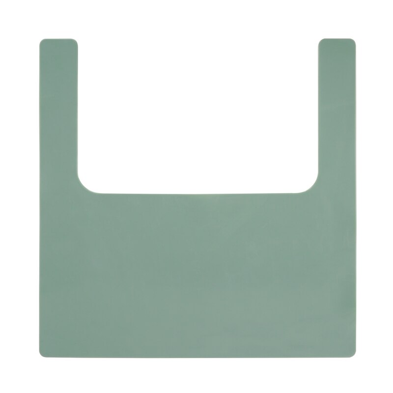 Mantel Individual de silicona para bebé, alfombrilla para mesa, vajilla de alimentación para niños, suave, fácil de limpiar, Color sólido: A-sage