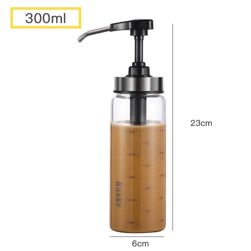 YOSOO Distributeur De Pompe à Sirop Pompe De Distribution De Sauce De