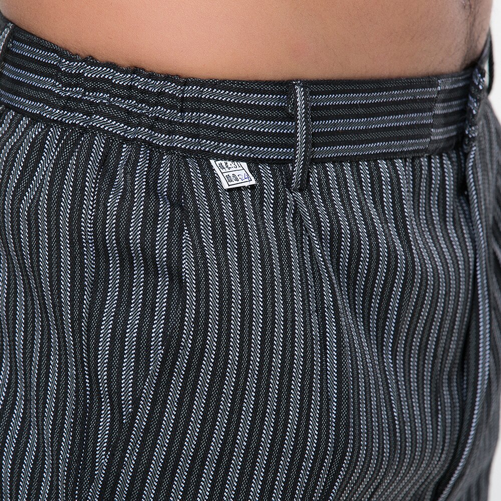 hotel cook waiter pants Cookchef work clothes restaurant Elastic trousers work clothes men zebra pants uniform