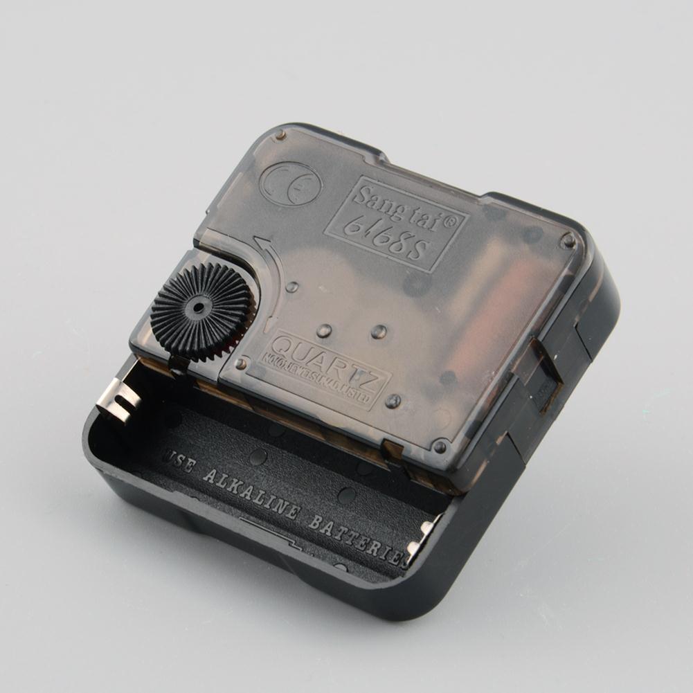 Stille Klok Quartz Uurwerk Mechanisme Rode en Zwarte Hand Deel Reparatie Tool Set Wandklok Klok Beweging Klok Onderdelen Muur decal