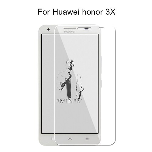 9H 2.5D Tempered Glass For huawei honor nova 3x 5x 6X 4a 7i g6 v8 y5 screen protector For huawei G610 G628 G730 glass Film: For huawei 3x