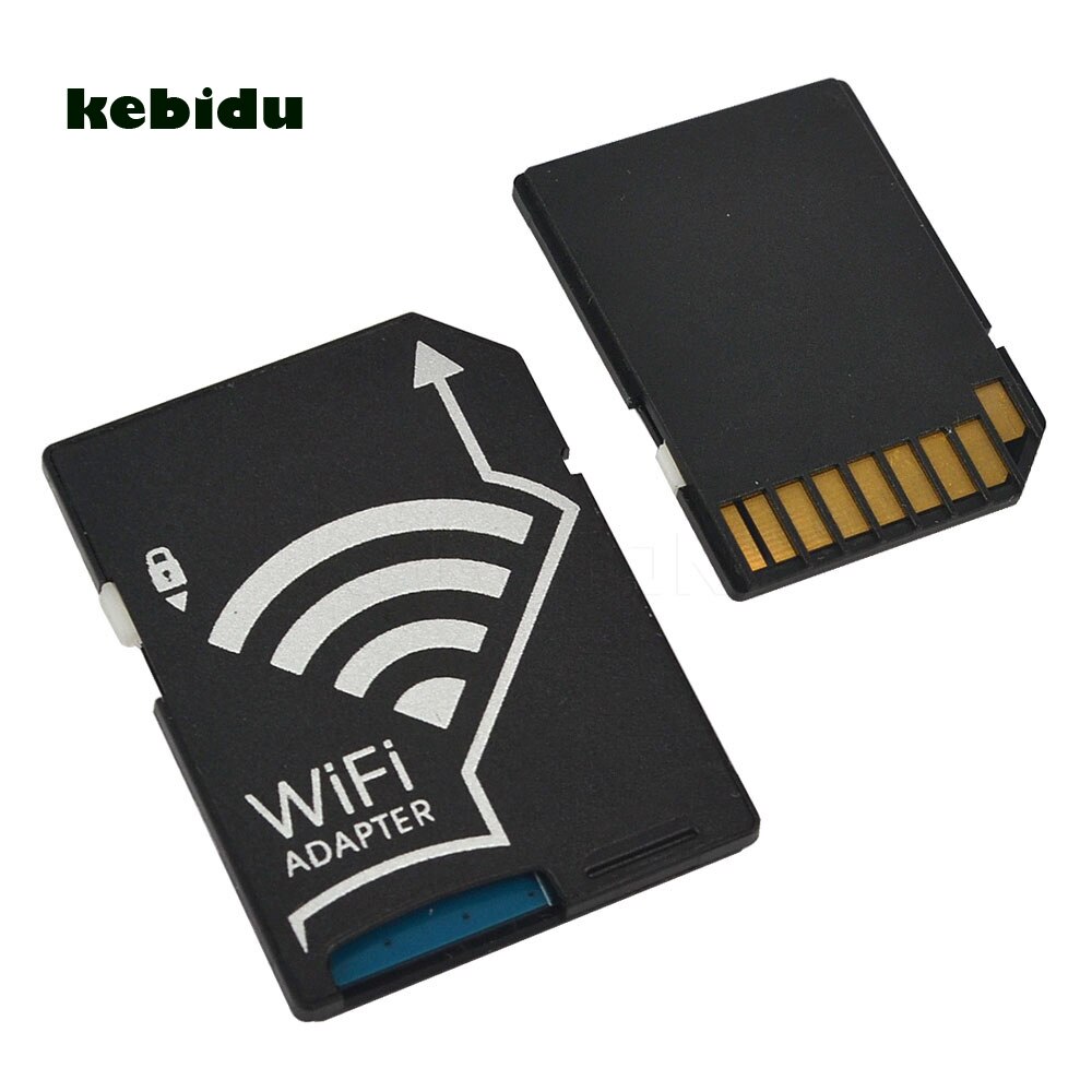 Kebidu-Adaptador de tarjeta SD, , WIFI, inalámbrico, WLAN