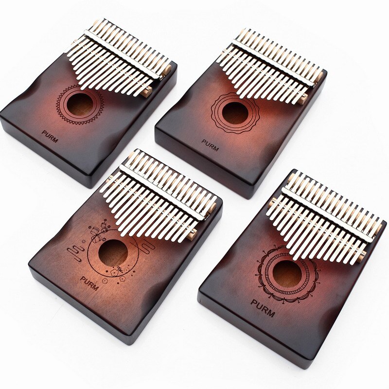 Purm Kalimba Duim Piano Mahonie Innovatie Muziekinstrument 17 Sleutel