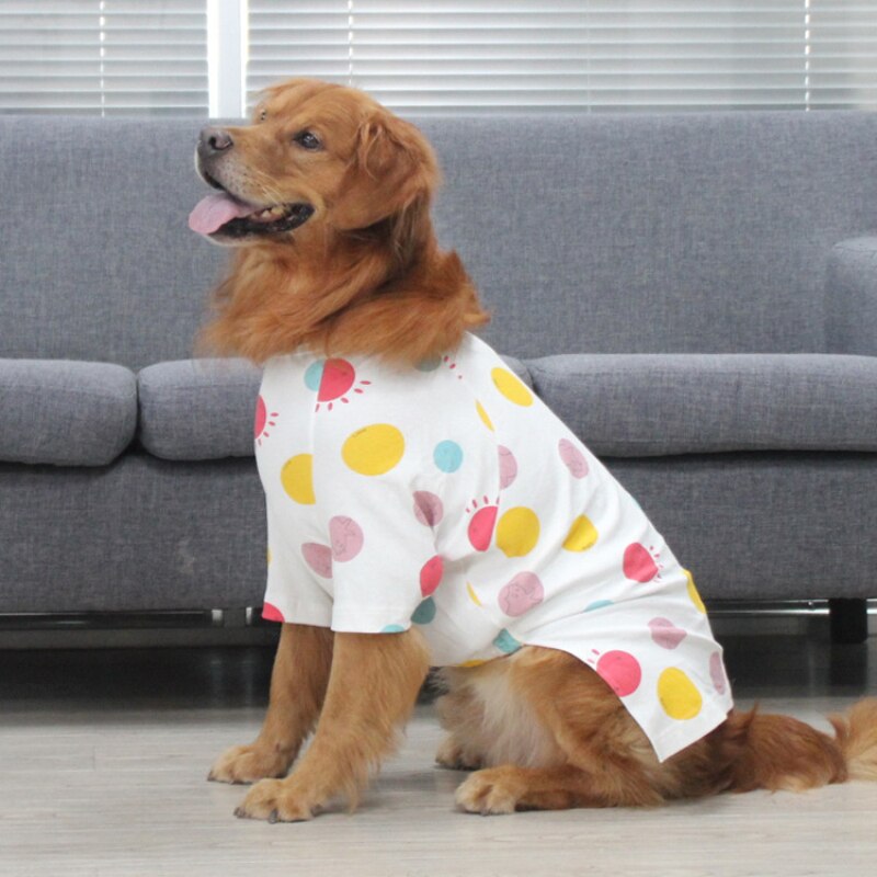 Gran Perro camisa de otoño e invierno ropa de perro grande abrigo samoyedo frontera Collie perro Golden Retriever Labrador ropa traje de ropa