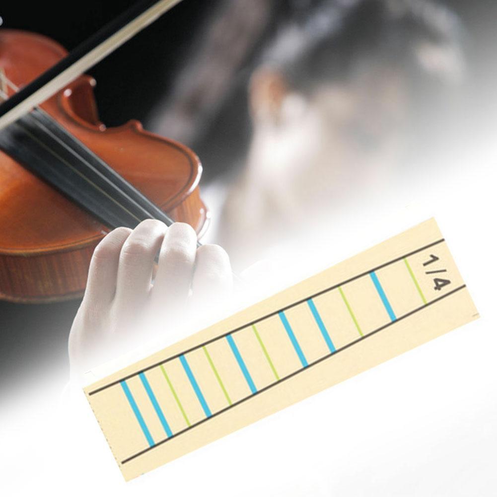 Beginner Violin Scales Put the Bitmap Scale Stickers Accessories Stickers Intonation Violin Leaving Violin Glue Stickers Wi D2C0