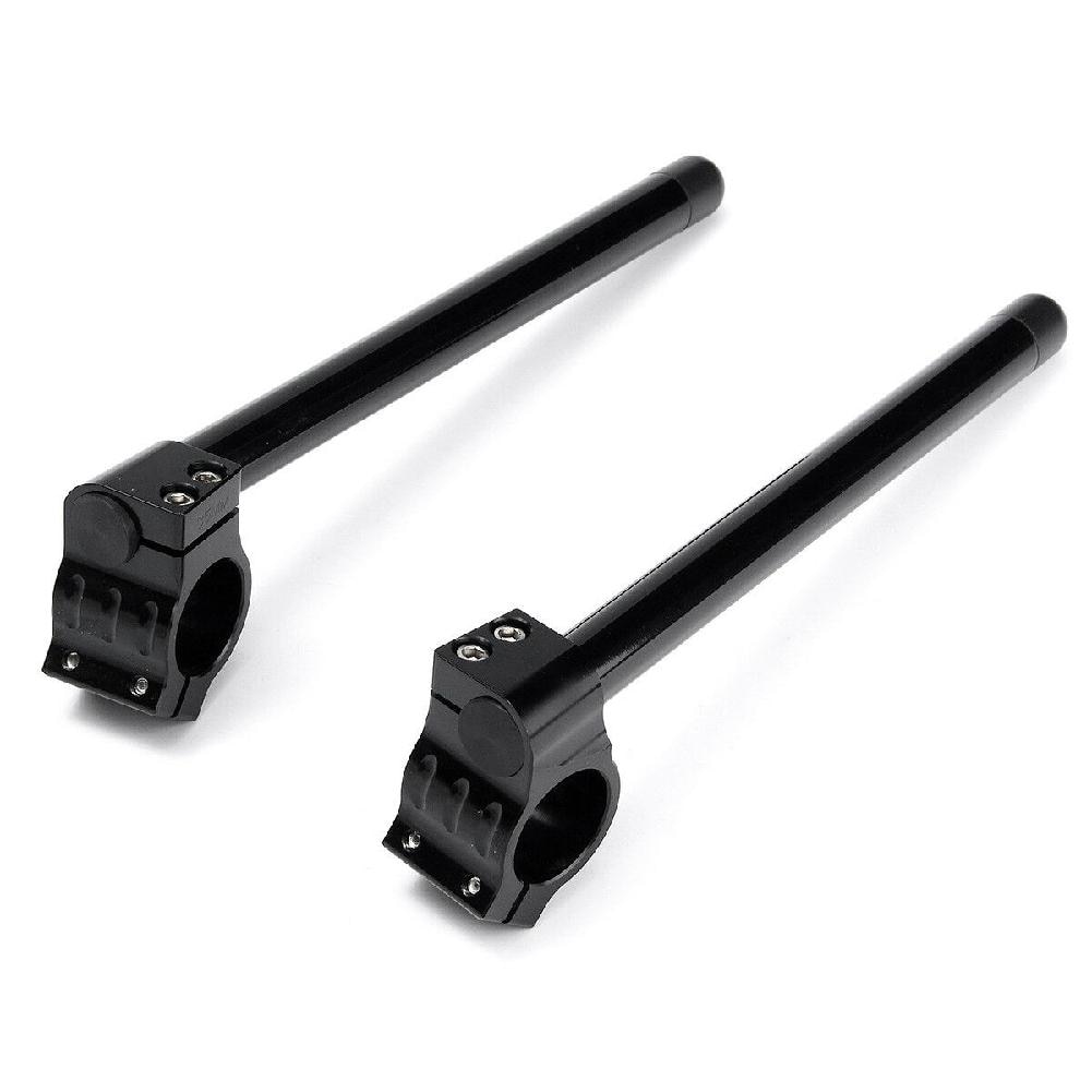 manubrio moto Manubrio moto Cafe Racer manubrio regolabile CNC 31 32 33 35 36 37 39 41 43 45 48 50 51mm clip per moto