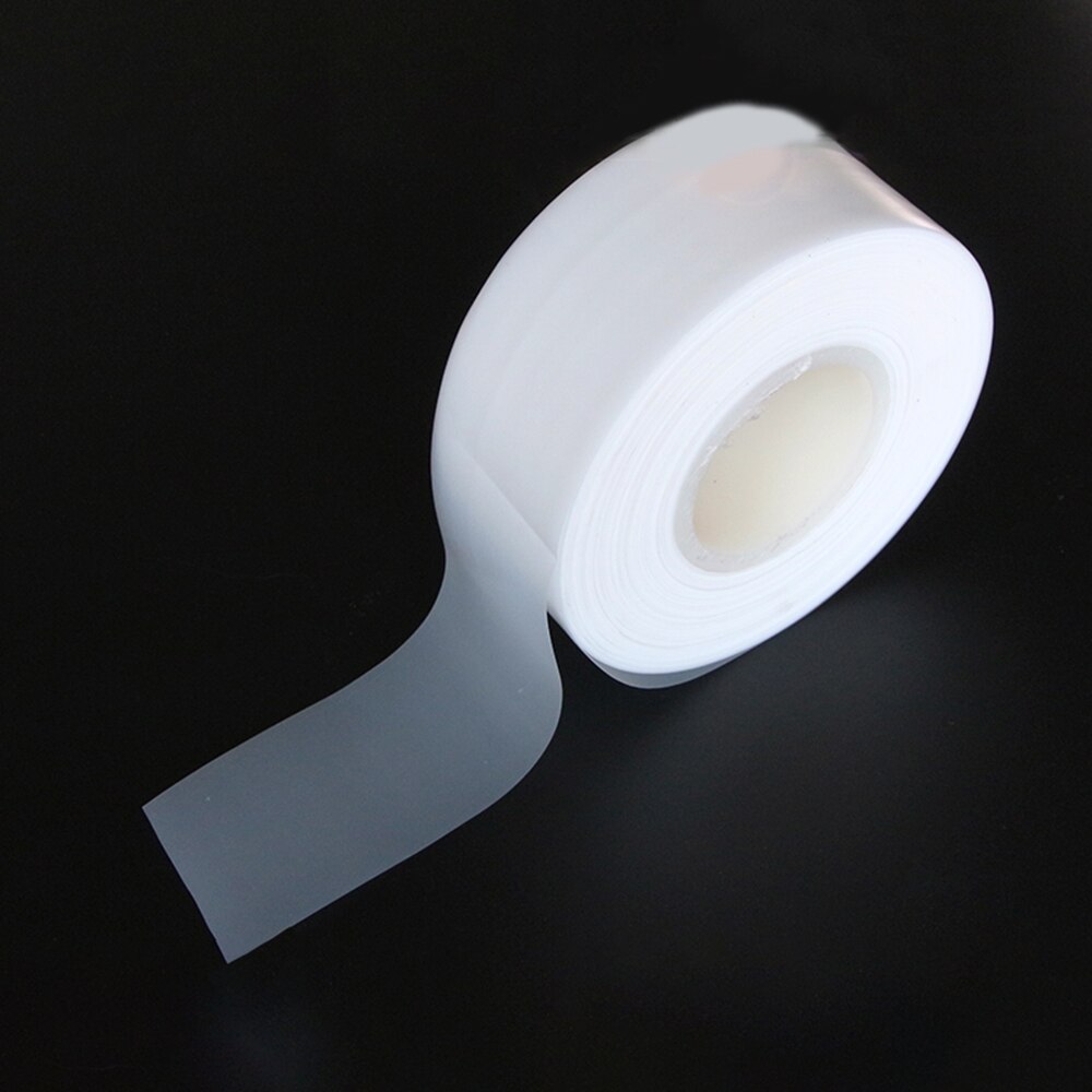 Translucent PTFE Plastics Film Thick 0.03/0.05/0.08/0.1/0.2mm Corrosion Resistant High Temperature Rubber Sheet Width 50/100mm