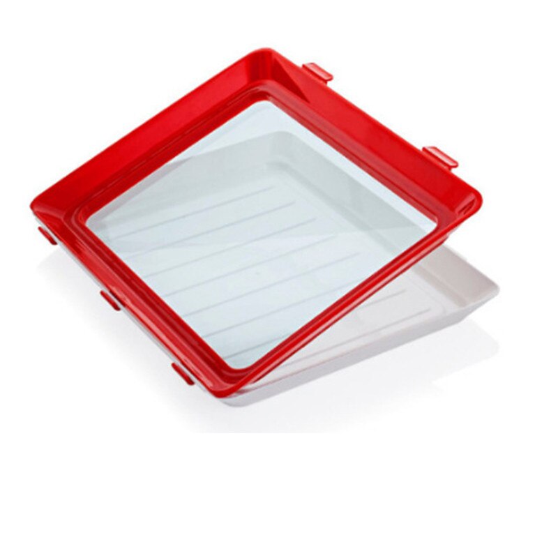 Multifunction Vegetable Cutter Adjustable Food Slicer Dicer Nicer Fruit Peeler Chopper Cutter Grater Kitchen Accessorie: Red