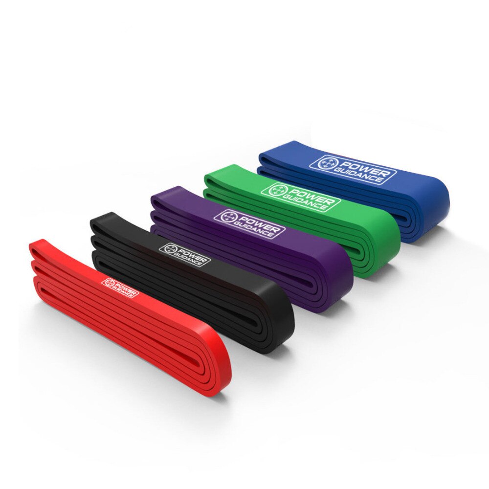 Conjunto de faixas elásticas de resistência para treino, equipamento para exercício físico, látex natural, orientação com energia, academia