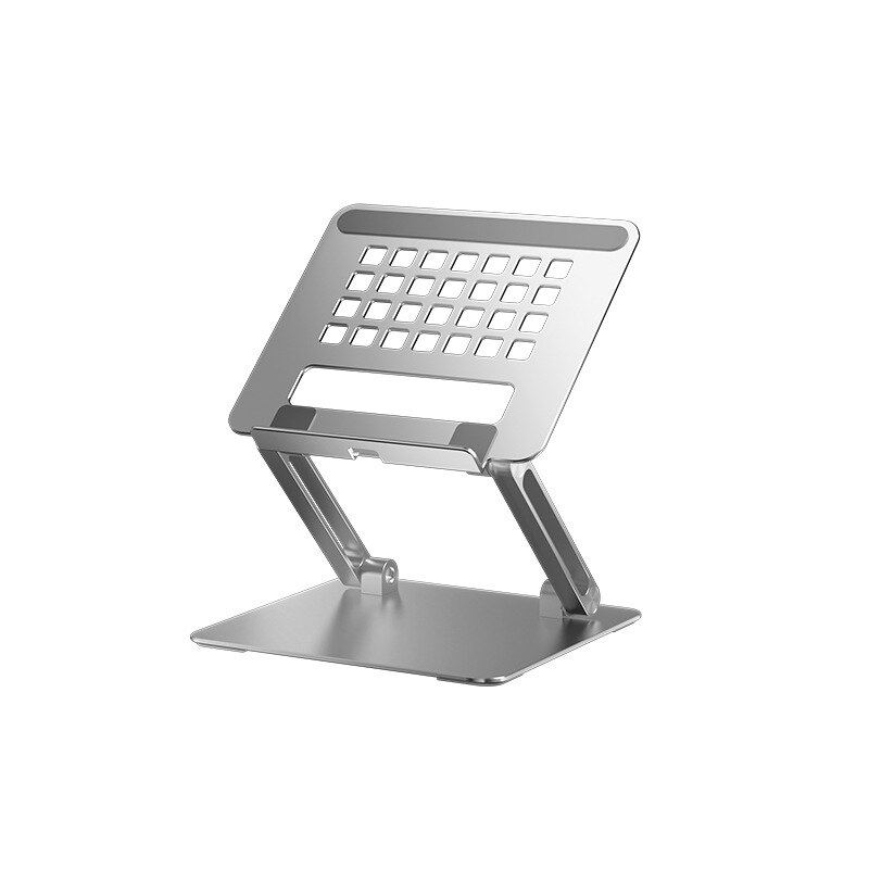 Tablet Stand Desk Riser 360 Rotation Multi-Angle Height Adjustable Foldable Holder Dock for Xiaomi IPad Tablet Laptop: H02-silver