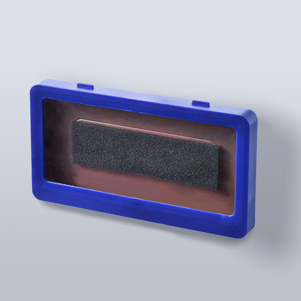 Phone Holder Bathroom Waterproof Home Wall iPhone Case Stand Box Self-adhesive Touch Screen Phone Shell Shower Sealing Storage: Blue