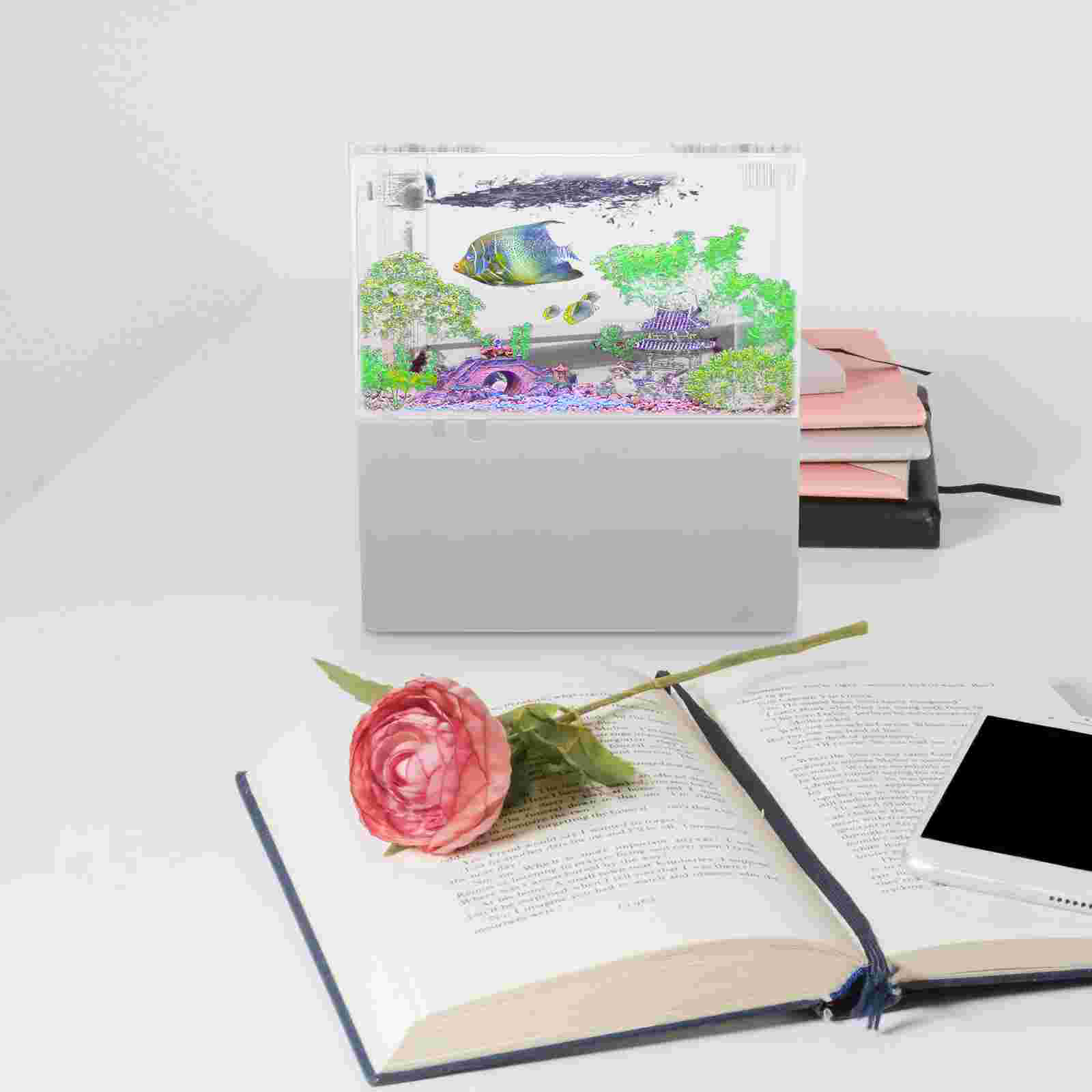 1pc Multifunctional Fish Tank Simple Style Fish Container Goldfish Container