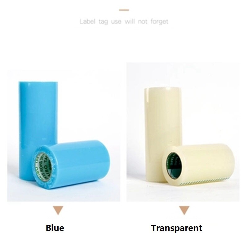 Nieuw Aankomst Blauw/Transparante Extra Sterke Kas Film Reparatie Tapes Plastic Huis Speciale Vernieuwen Gegomde Tape
