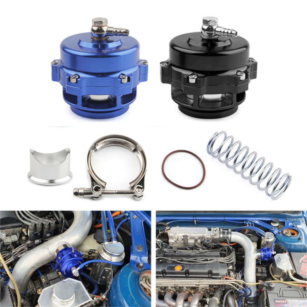 Hoge Tial Stijl 50 Mm Blow Off Valve Cnc Bov Met V-Band Flens Kit Auto Gemodificeerde turbine Overdrukventiel