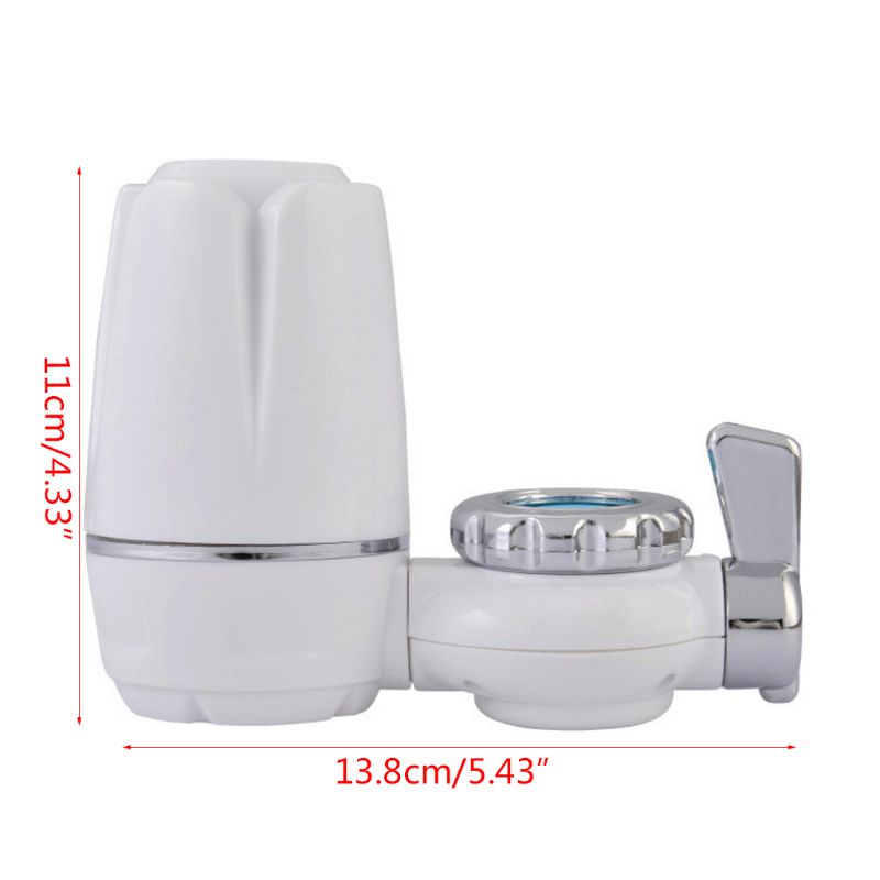 Filtre à eau purificateur lavable percolateur en céramique pour la maison cuisine robinet d'eau robinet rouille bactéries outils d'élimination U1JE