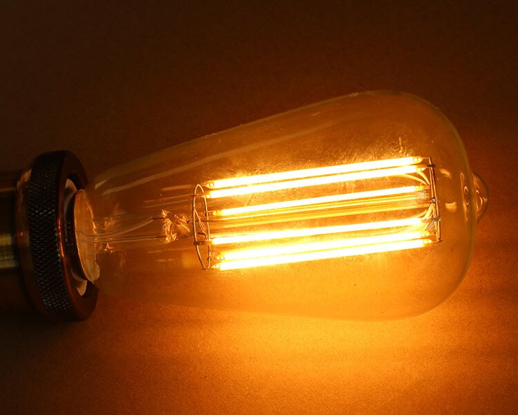 iPiggy Spielzeugtelefon - Dekorative Metalllampe - Retro Kohlefaden-Stil
