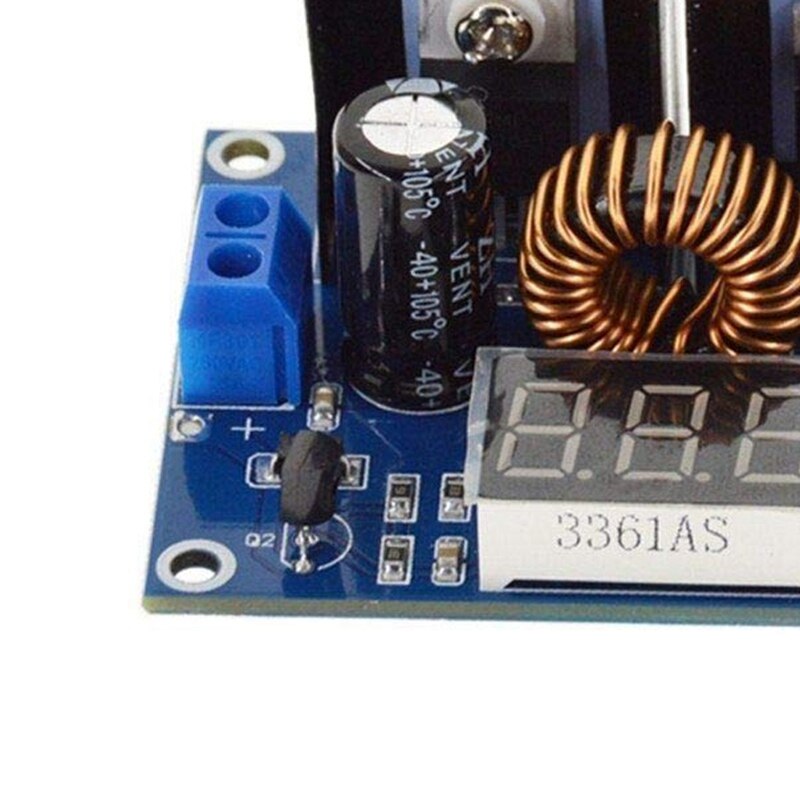 Dc-dc nedtrappingsmodul  xl4016 e 1 xh-m404 dc 4-40v 8a 200w spenningsreguleringsmodul