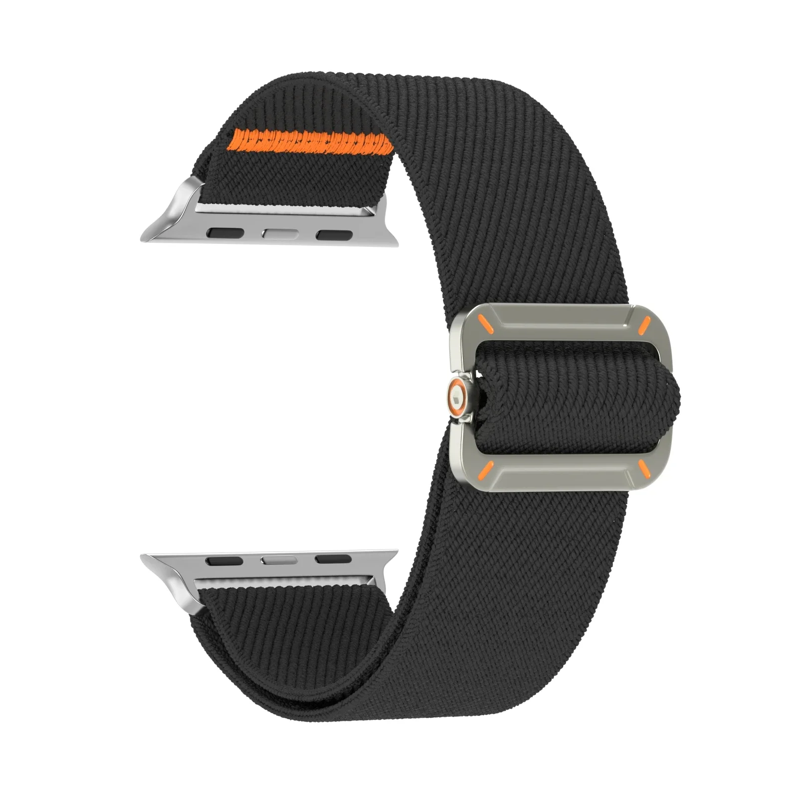 Pleciony pasek robić jabłko zegarek 46mm 42mm 49mm 45mm 41mm 38 44mm 40mm Nylonowy pasek robić IWatch ultra 2 seria 10 9 8 7 6 SE 5 4 3: XXL / Różowe złoto