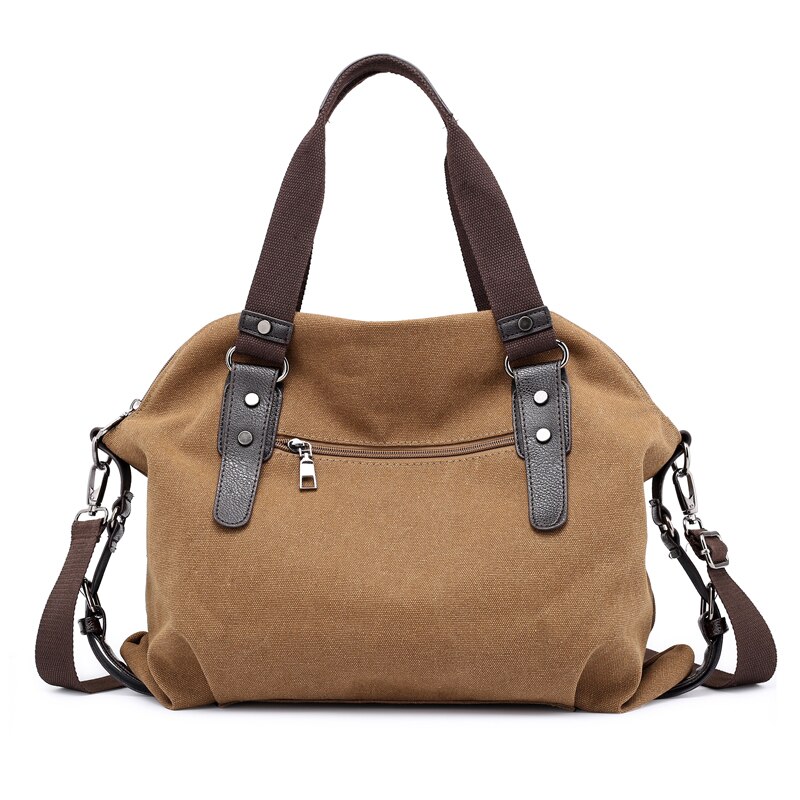 Vrouwelijke Handtas Vrouwen Crossbody Tassen Grote Dikker Canvas Casual Tote Messenger Bags Hobo Bolsas Femininas Grandes Schoudertas