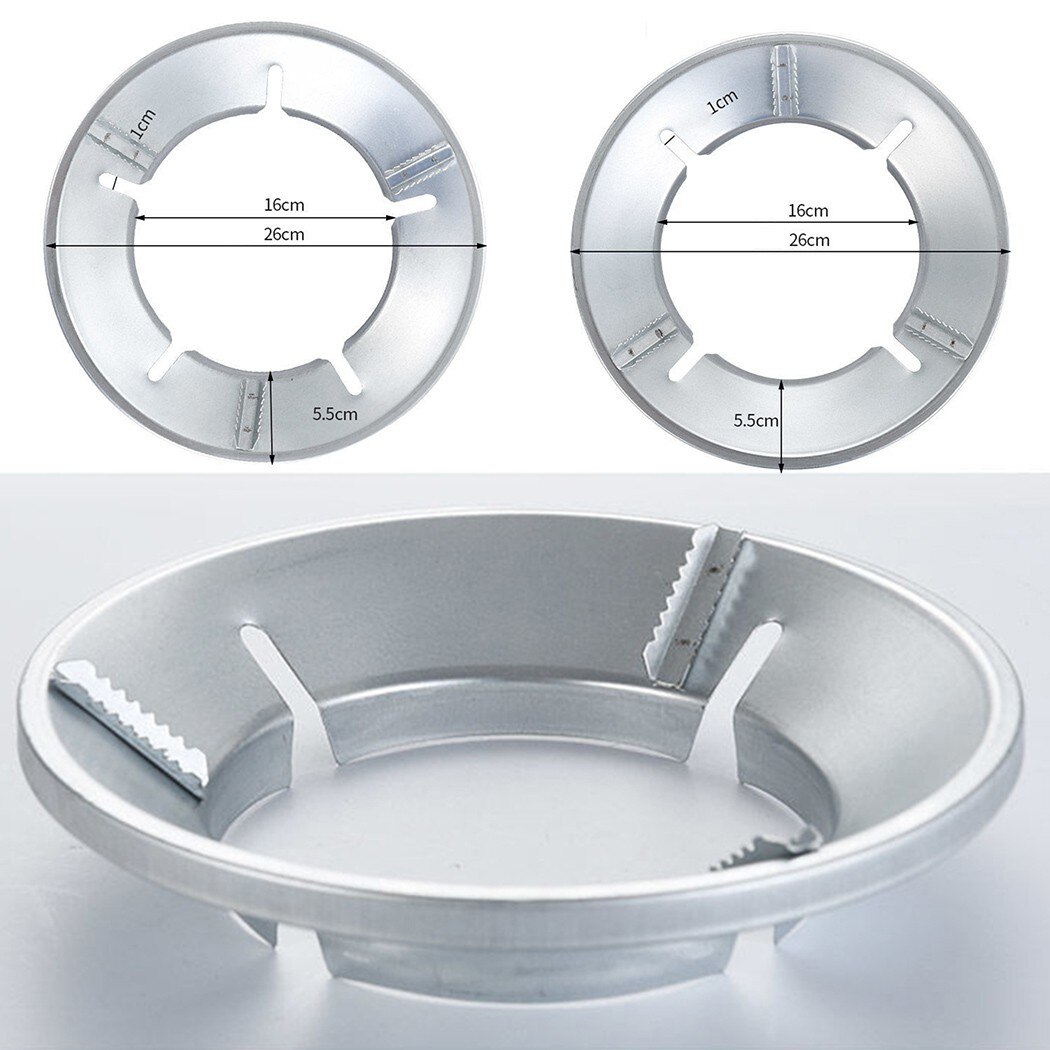 Réducteur d'anneau à gaz 1 pièce, Support de cuisinière, plaque de cuisson, mijoteuse de chaleur, accessoires de cuisine