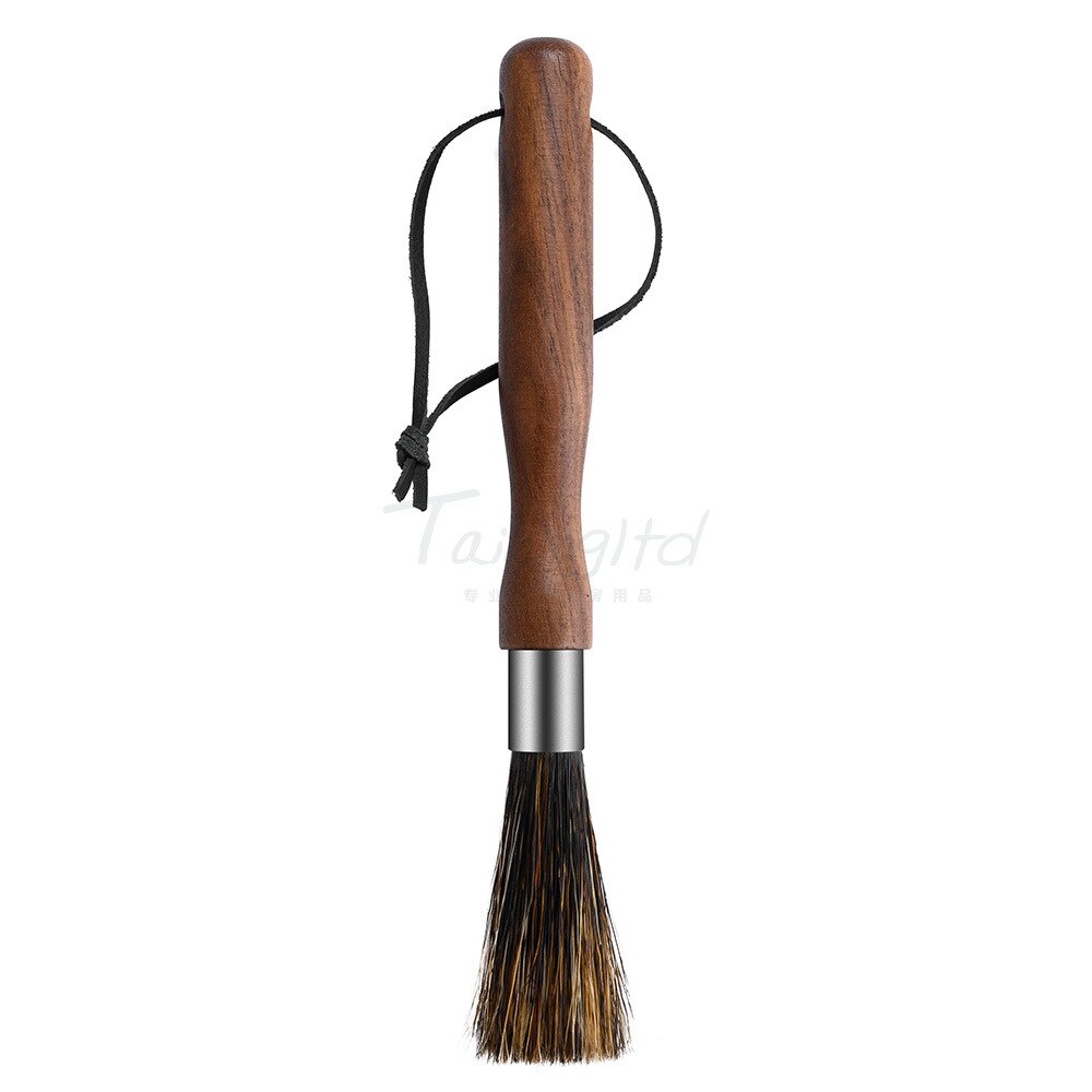Coffee Grinder Cleaning Brush With Natural Bristles Lanyard Coffee Machine Brush Cleaner Tool For Barista Home Kitchen WF922: A