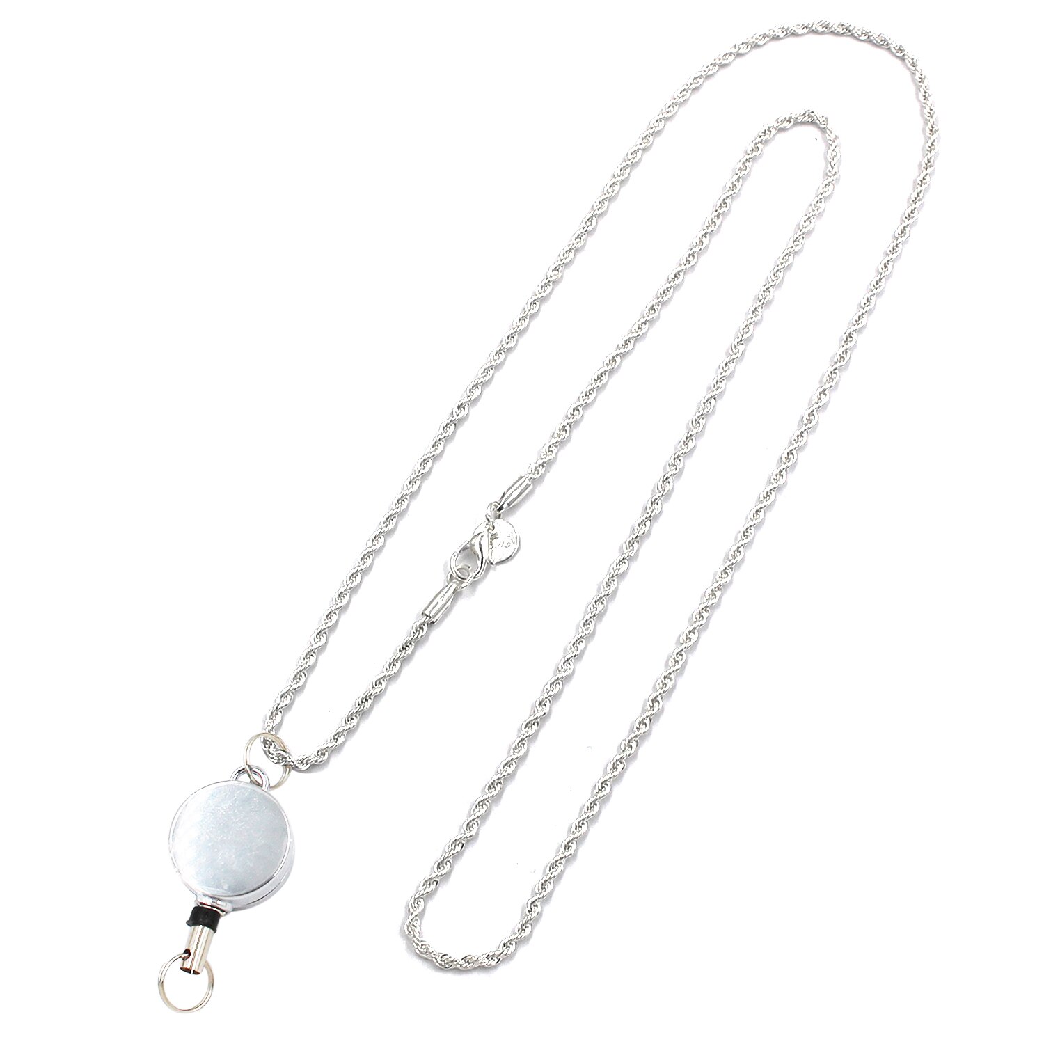 Gold Silver Lanyards with Retractable Badge Necklace Lanyards Lanyards for Women Girl: 3