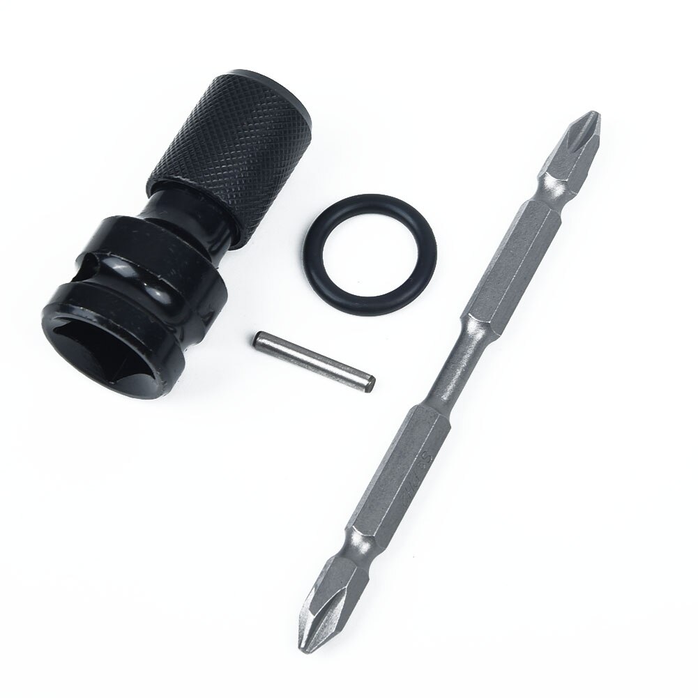 Universal Adaptive Wrench Adapter Socket Ratchet Torque Wrench Adapter 1/2 Inch Square To 1/4 Inch Hex Ratchet Socket Converter