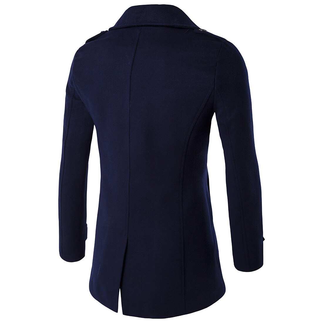 wollen jas voor mannen Herfst Winter Casual dikke double-breasted jassen wollen jas windjack voor mannen 4XL