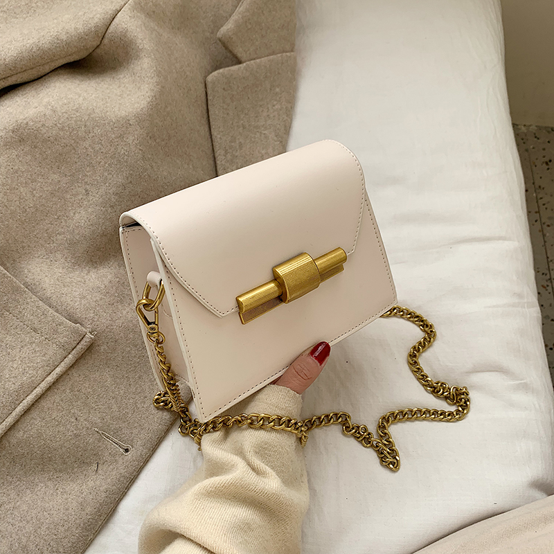 Ivog Aankomst Dagelijks Dames Kleine Crossbody Schouder Handtas Zwart Gg Wit Chain Hand Tassen Voor Vrouwen