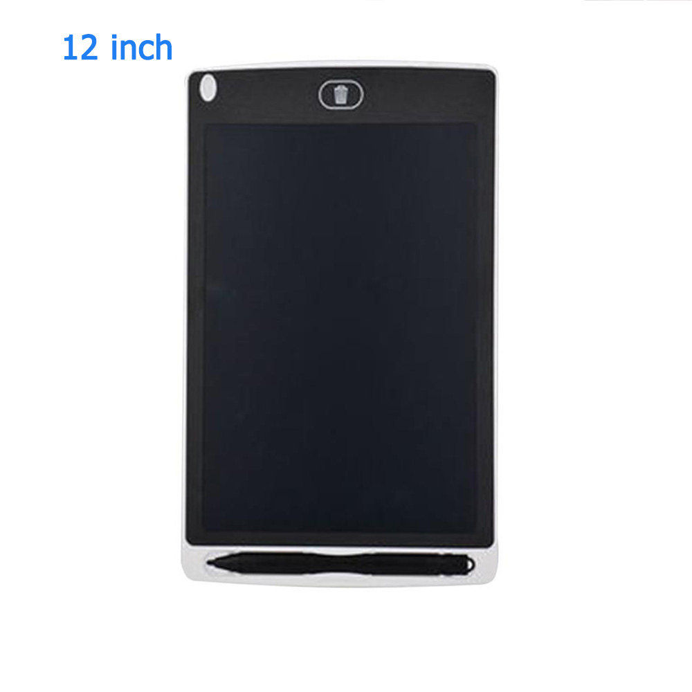 12-inch elektronische tekentafel LCD-scherm schrijftablet Digitale grafische tekentabletten Handschriftblokken Board voor kinderen: Ivoor