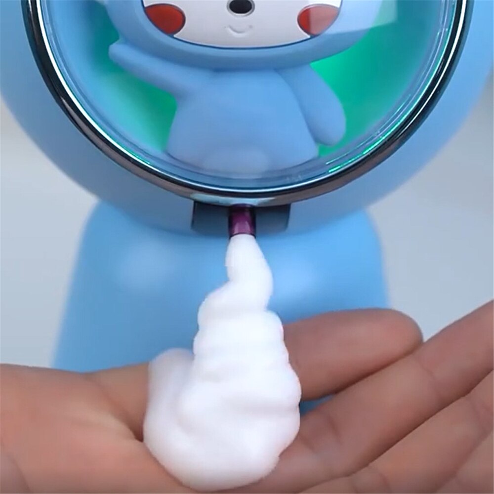 Dispenser di sapone liquido per bambini Dispenser di sapone liquido per bambini Dispenser di schiuma per sensore Touchless per bagno per lavaggio a mano