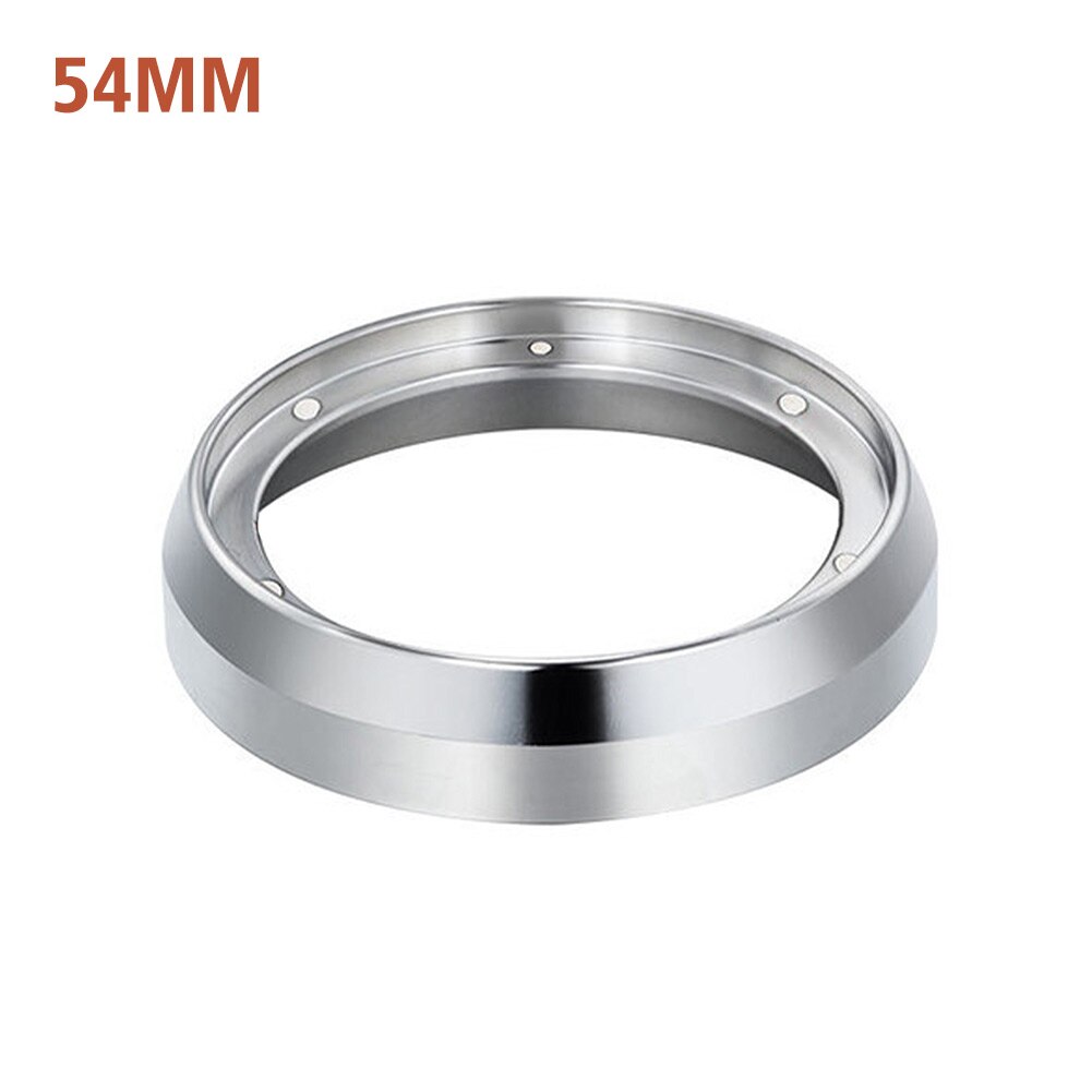 Home Replacement Dispensing Funnel Magnetic Type Tools Brewing Coffee Powder Ring Bar Anti Flying Stainless Steel