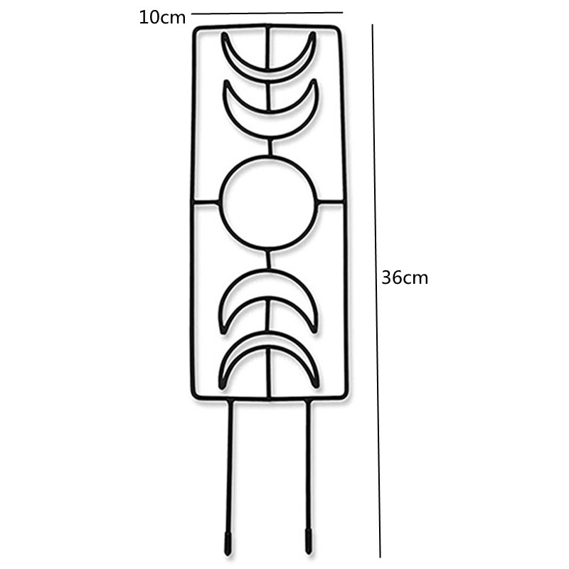 Klimplant Trellis Plant Ondersteuning Tuin Staak Stand Klimrek Ijzeren Bloem Trellis Frame Standhouder Tuin Decor: Grey