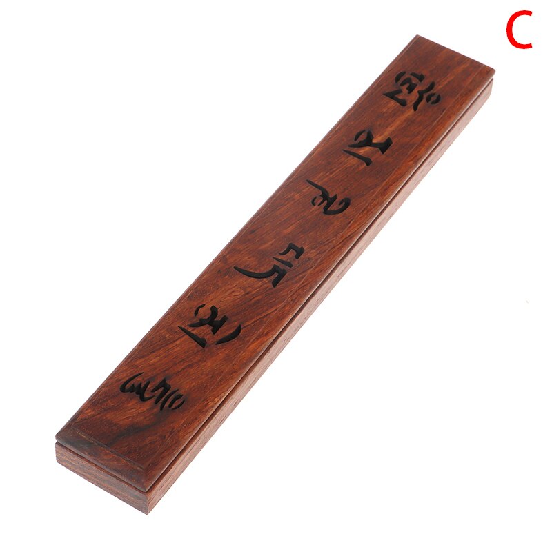 Bamboo Incense Burner Incense Stick Holder Drawer Joss-stick Box Aromatherapy: C