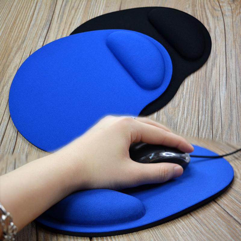 Mouse Pad With Wrist Rest For Laptop Mat Anti-Slip Gel Wrist Support Wristband Mouse Mat Pad For PC Macbook Laptop Computer EVA