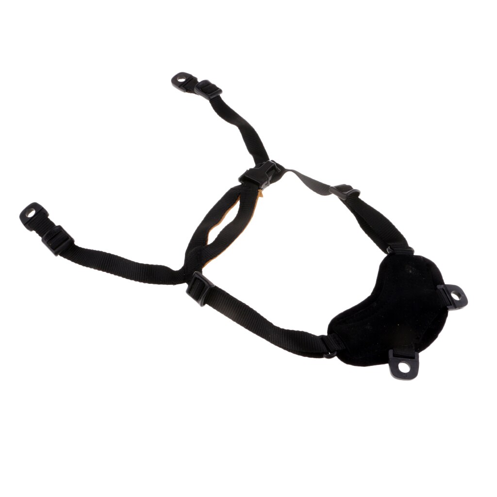 Foam Pad Helmet Chin Strap Safety Chin Strap for MICH Helmet Most Ordinary: Black