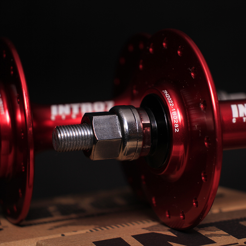 INTRO7 Bicycle Fixed Gear Hubs Front Rear 20H 24H 32 Holes Lightweight Sealed Bearing Fixie Bike Track Hub Bicycle Parts