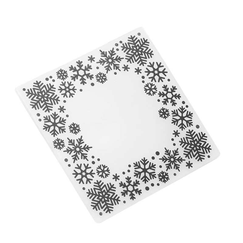 Embossing Template DIY Embossing Template Folders Wear Resistant for Invitations for Cards for Cakes