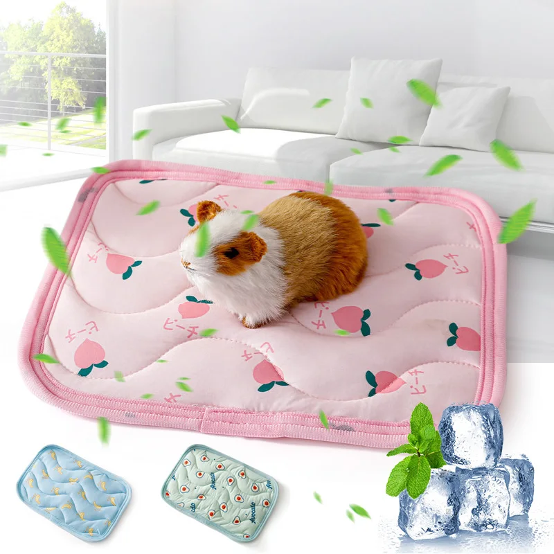 Zacht Klein Dier Ademend Kussen Dik Cool Bed Cavia Chinchilla Rat Konijn Nest Huis Bed Nest Kooi Slaapmat