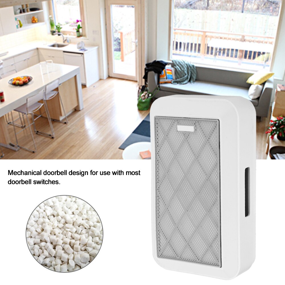 Wired Doorbell 85-90db Loud Doorbell Chime Mechanical Welcome Door Bell For Home Office Hotel Access Control System(220V )​​