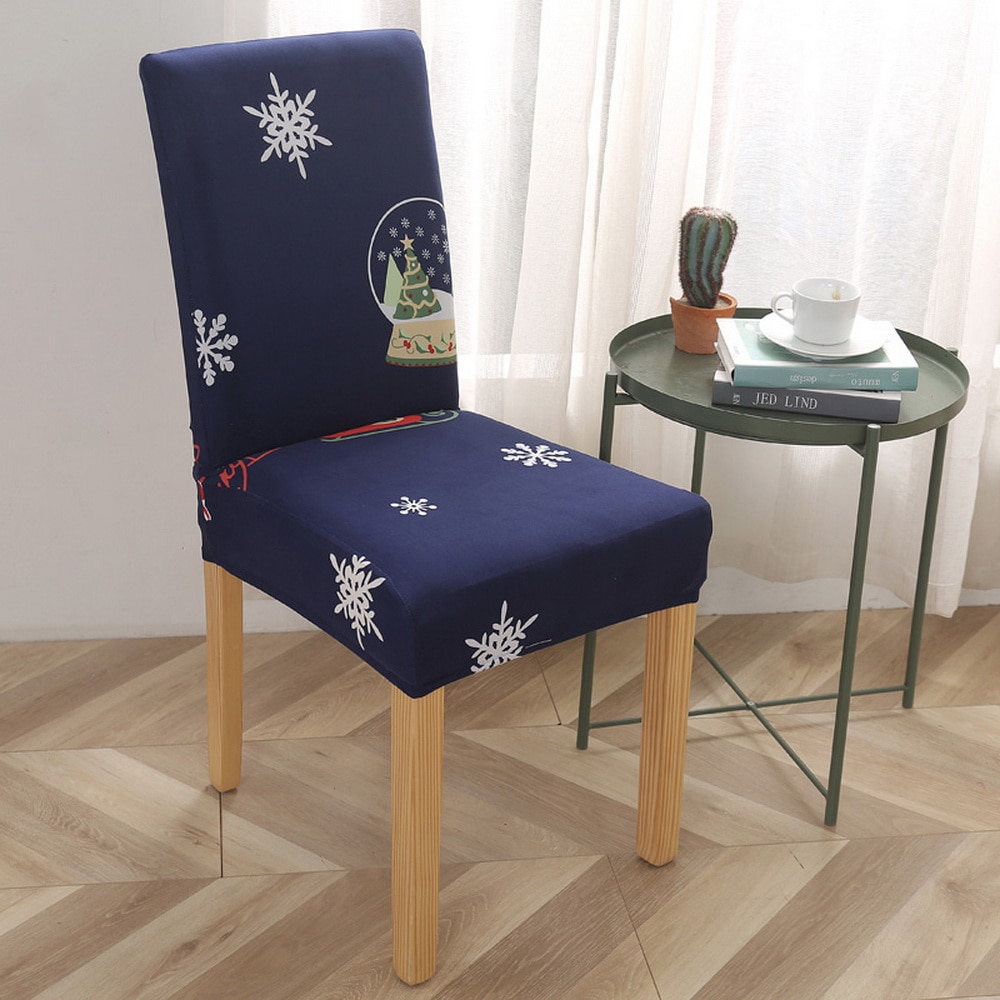 Junijour | moderne udskrivning spisestue komfortabel spandex stretch stol betræk elastisk spisebordsbeskytter til banket hjem