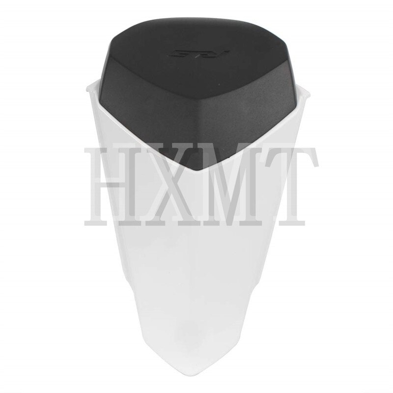 Para Yamaha YZF 1000 R1 , , , , , YZF R1 motocicleta azul Pillion asiento trasero cubierta a Solo asiento cuello carenado: White