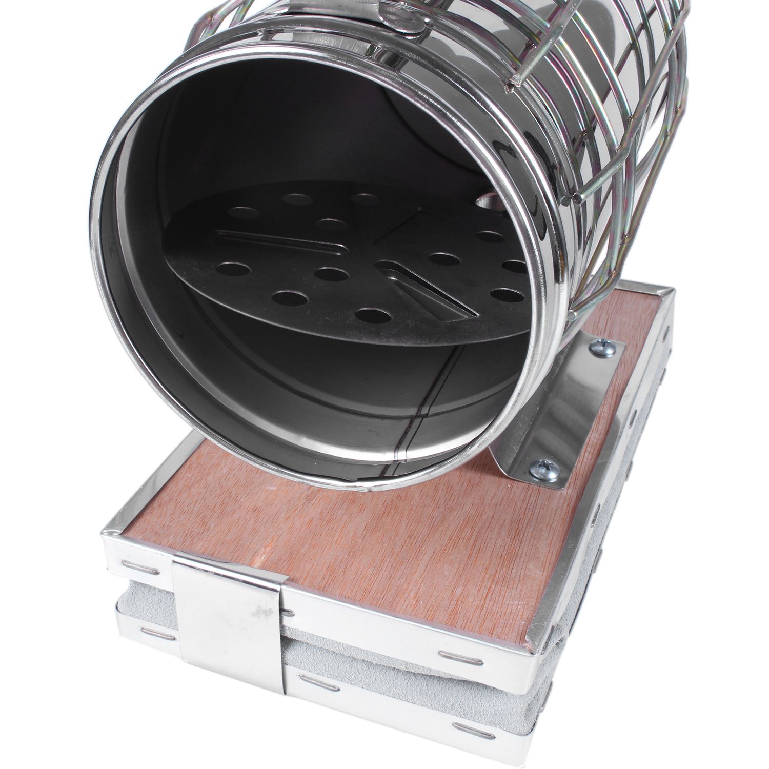 Rvs Bee Hive Roker Gegalvaniseerd Ijzer Met Hitteschild Bescherming Bijenteelt Tool Bijenteelt Apparatuur