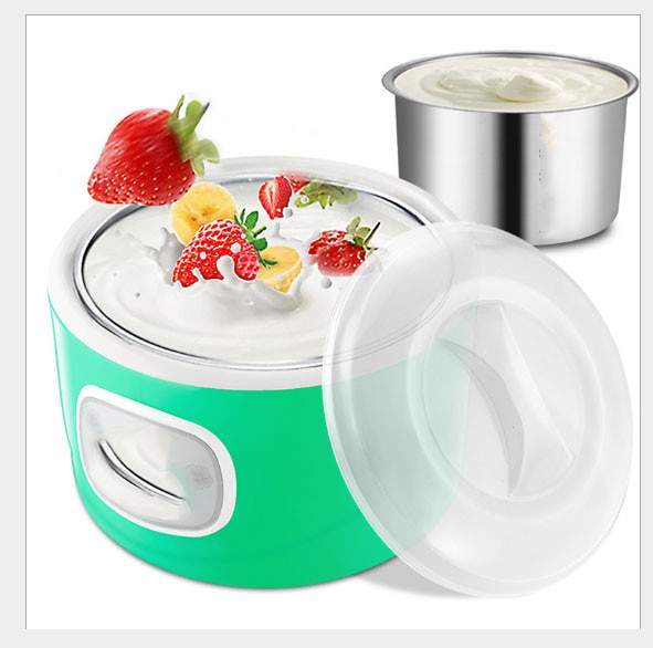 Yogurt machine 1L mini household stainless steel inner 15W Breakfast machine