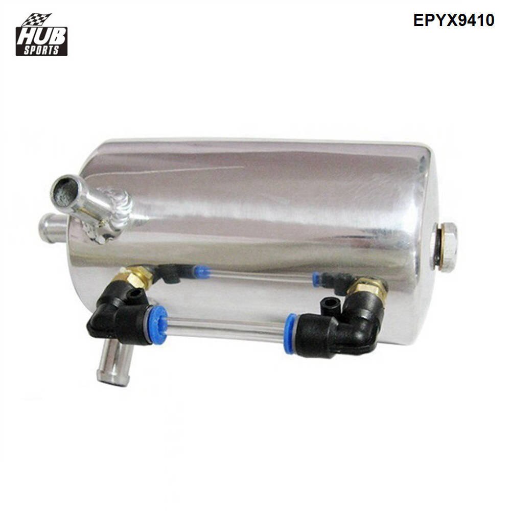 UNIVERSAL BREATHER TANK&OIL CATCH CAN TANK WITH BREATHER FILTER ,0.5L HU-YX9410-05