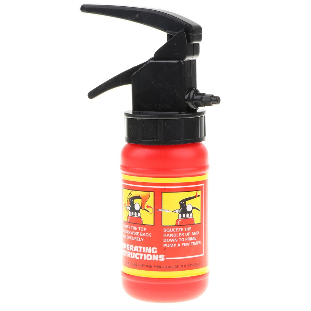 Kids Fireman Costume Fire Extinguisher Toy Boy Pretend Halloween Fancy Dress
