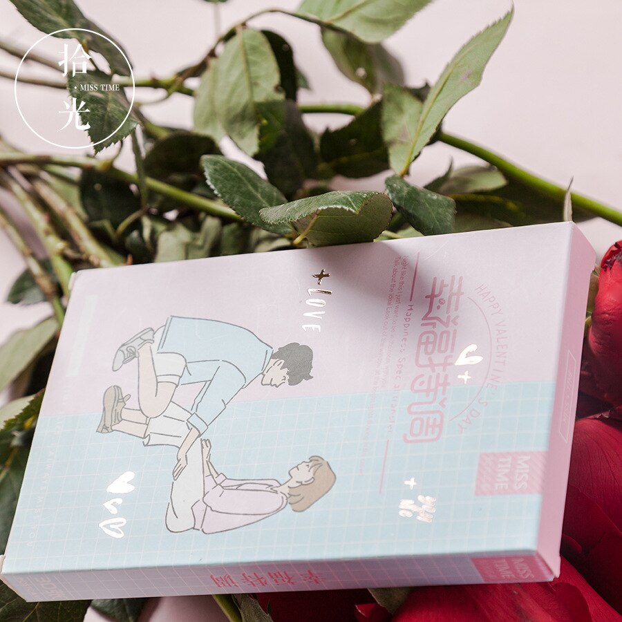 30 Sheets/Set Novelty Happy Valentine's Day Postcard Greeting Card Message Card Birthday Card