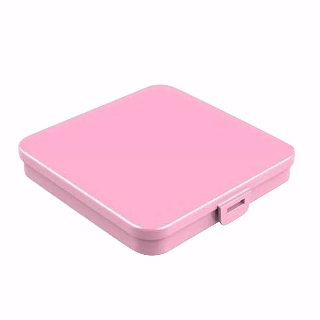 funda mascarilla Portable Face Masks-Keeper Storage Clip Foldable Organizer Storage Folder Clip mask case estuche mascarilla 1pc: Pink