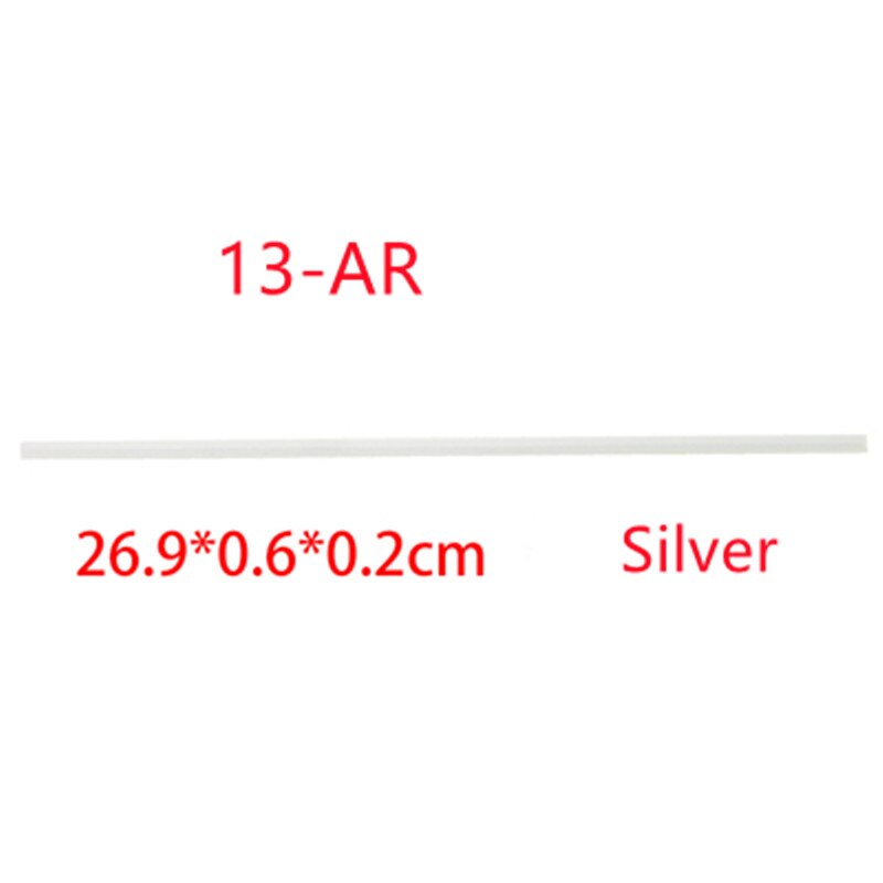 Laptop Gummi Streifen Für HP Neid Gespenst X360 15 -DF/ED/BP 13-AD/Ah/AP/AQ/AR Unterseite fallen Fuß Pad Oberfläche Laptop Gummi Füße 1 stücke: Silber- 13-ar