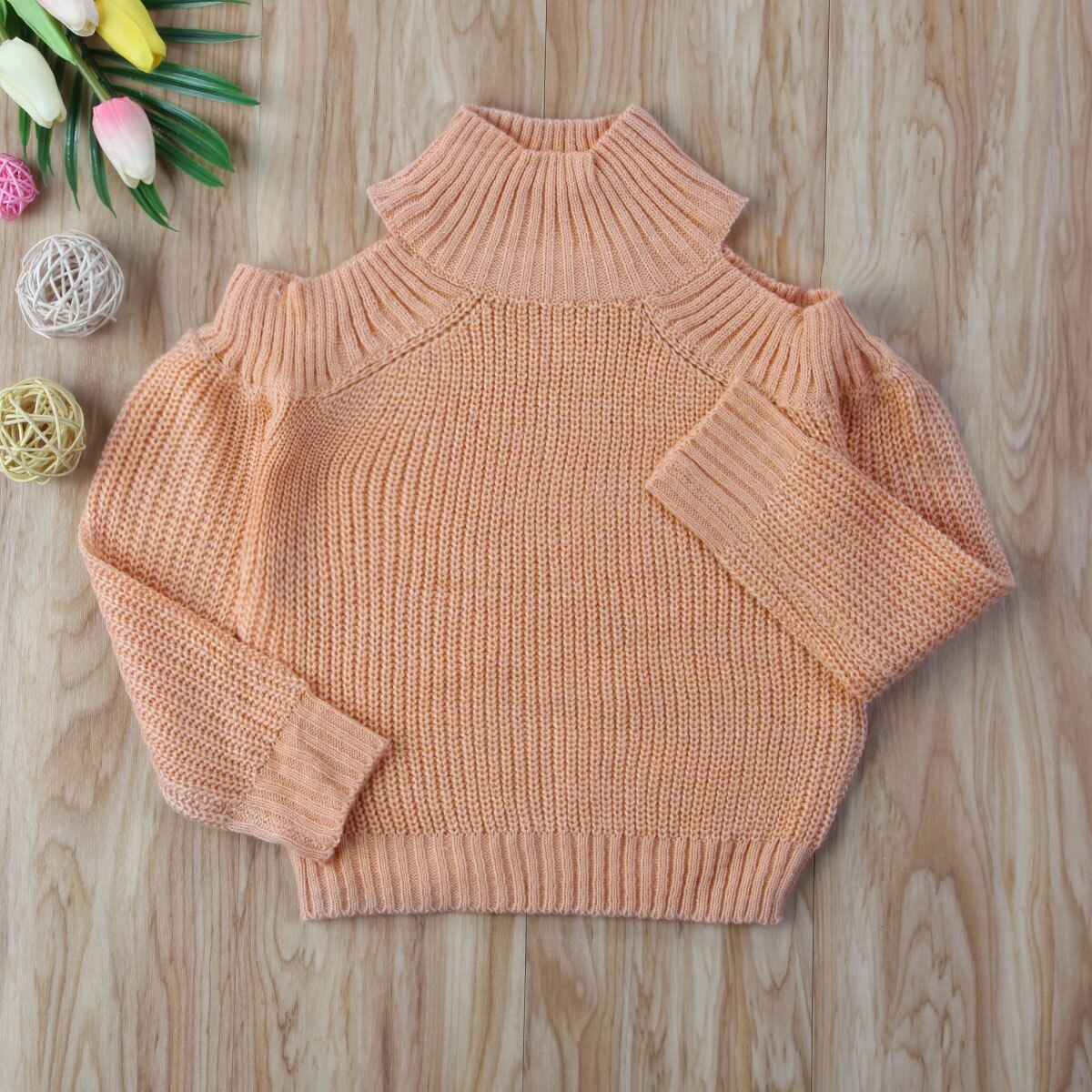 New2020 Family Matching Mother and Daughter Clothes Outfits Mom Daughter Dress Sweater Off Shoulder Long Sleeve Kintwear Outfits